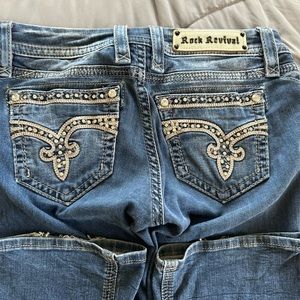 Rock Revival Boot Cut Jeans - size 28